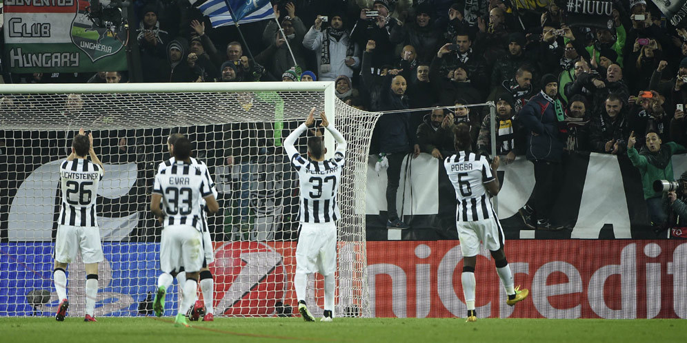 Peluang Juventus Lolos 49 Persen Peluang Juventus Lolos 49 Persen