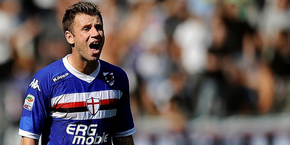 Tolak Juventus Empat Kali, Cassano Tak Menyesal