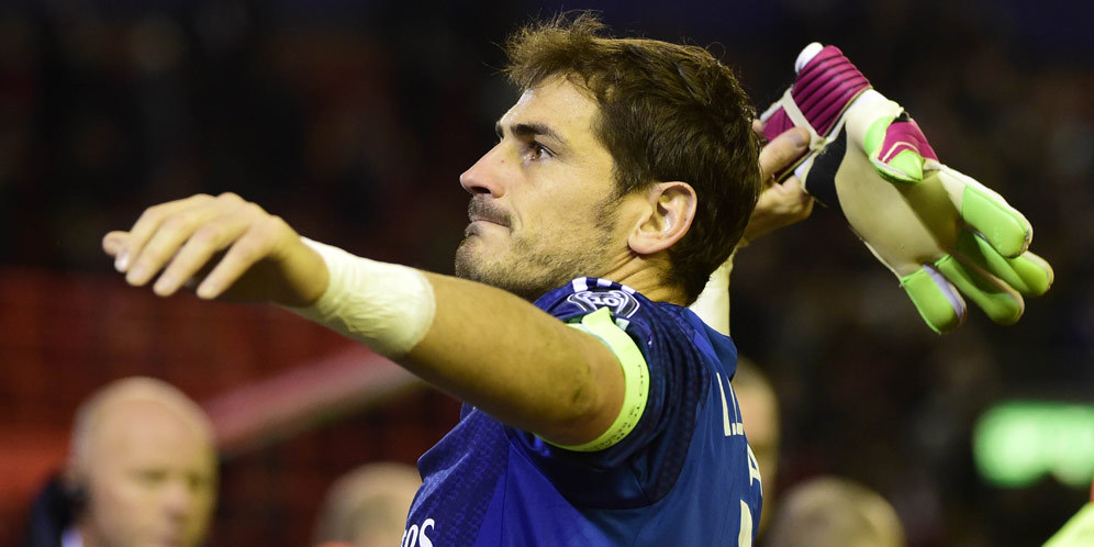 Casillas Nilai Kiper Tak Banyak Dihargai Publik Casillas Nilai Kiper Tak Banyak Dihargai Publik