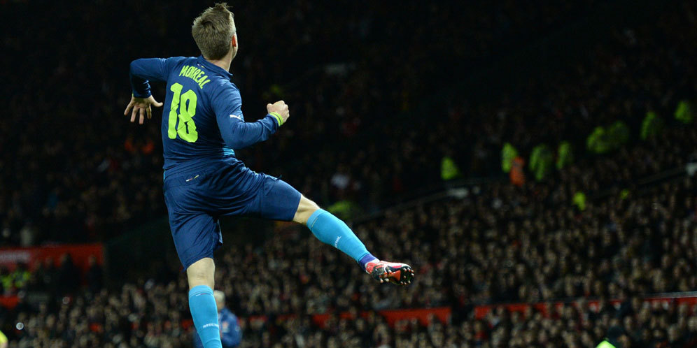 Monreal Girang Bobol Gawang MU