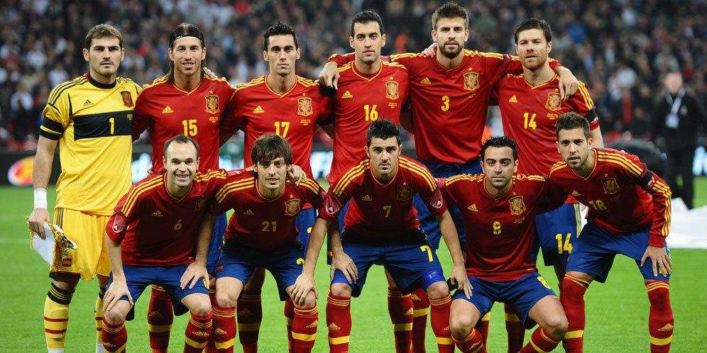 Ranking FIFA: Spanyol Terlempar Dari 10 Besar Ranking FIFA: Spanyol Terlempar Dari 10 Besar