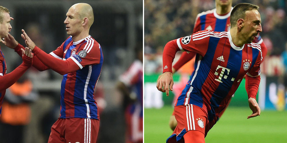 Menang 7-0, Bayern Kehilangan Robben dan Ribery Menang 7-0, Bayern Kehilangan Robben dan Ribery