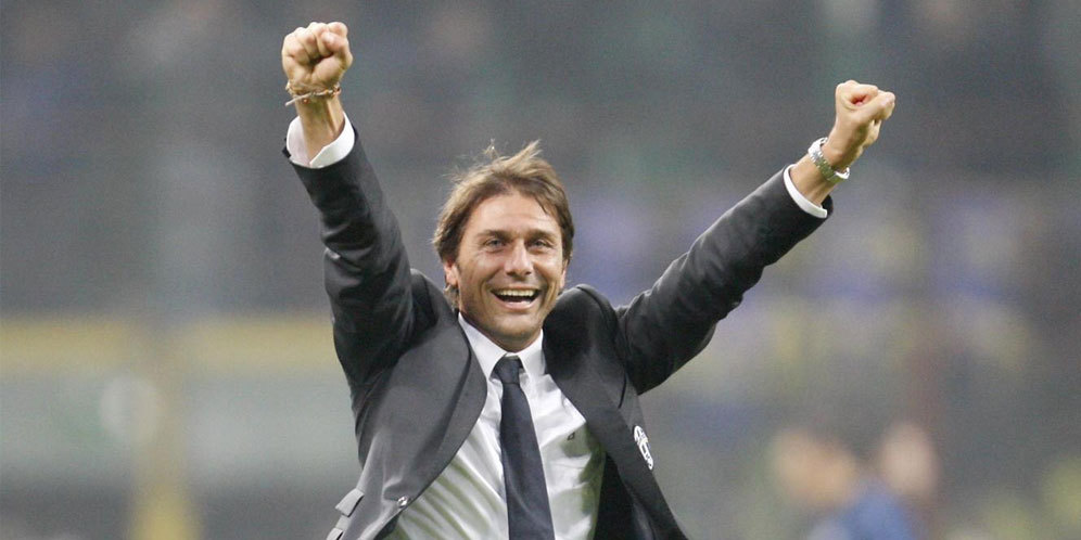 Conte Bahagia Pulang ke Juventus Stadium Conte Bahagia Pulang ke Juventus Stadium