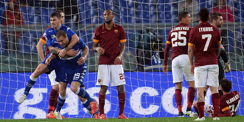 Highlights Serie A: AS Roma 0-2 Sampdoria