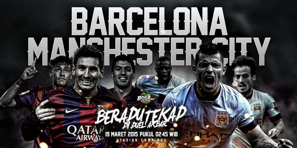 Data dan Fakta UCL: Barcelona vs Manchester City Data dan Fakta UCL: Barcelona vs Manchester City