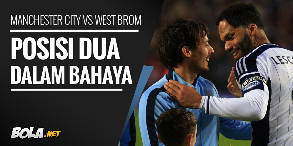 Data dan Fakta Premier League: Manchester City vs West Brom Data dan Fakta Premier League: Manchester City vs West Brom
