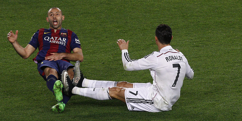 Mascherano: Emosi Ronaldo Meledak Mascherano: Emosi Ronaldo Meledak