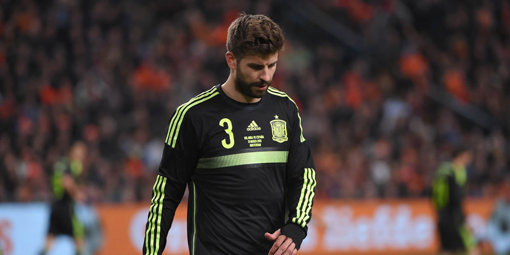 Spanyol Kalah Dari Belanda, Pique Santai Spanyol Kalah Dari Belanda, Pique Santai