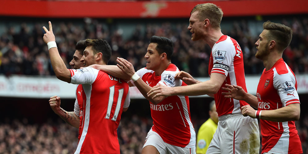 Lumat Liverpool, Wenger Belum Pede Geser Chelsea Lumat Liverpool, Wenger Belum Pede Geser Chelsea
