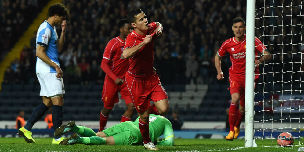 Cetak Gol Kontra Blackburn, Rodgers Puji Skill Coutinho Cetak Gol Kontra Blackburn, Rodgers Puji Skill Coutinho