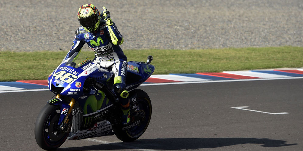 'Valentino Rossi Itu Sensasional!' 'Valentino Rossi Itu Sensasional!'