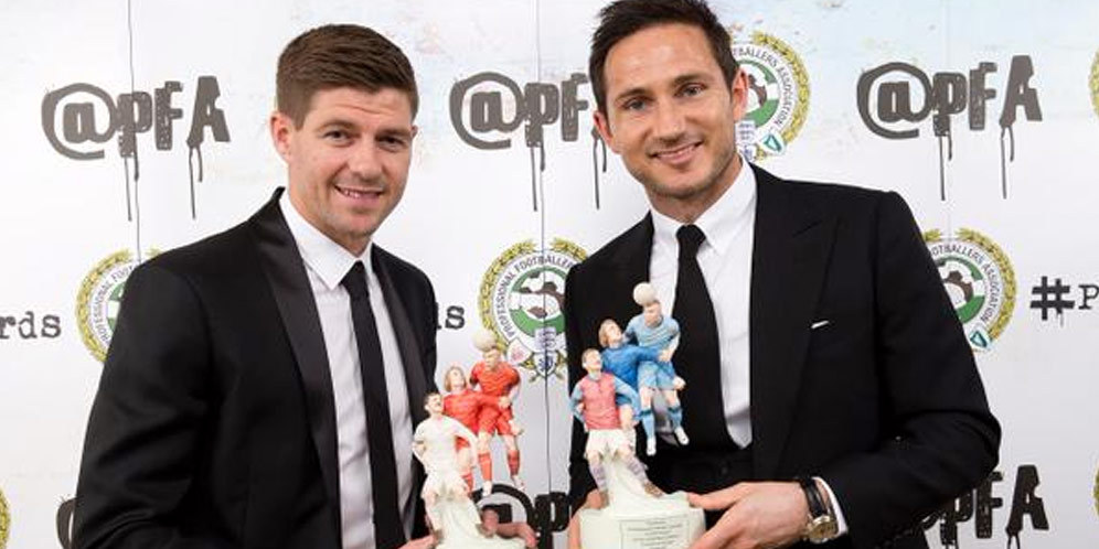 Lampard Bangga Berbagi Penghargaan dengan Gerrard Lampard Bangga Berbagi Penghargaan dengan Gerrard