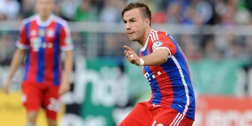 Rayakan Titel Bundesliga, Gotze Tiru Selebrasi CR7 Rayakan Titel Bundesliga, Gotze Tiru Selebrasi CR7