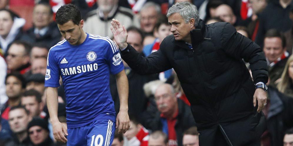 Mourinho Ternyata Belum Beri Selamat Eden Hazard Mourinho Ternyata Belum Beri Selamat Eden Hazard