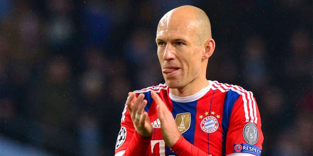 Kembali Cedera, Robben Absen Lawan Barca Kembali Cedera, Robben Absen Lawan Barca