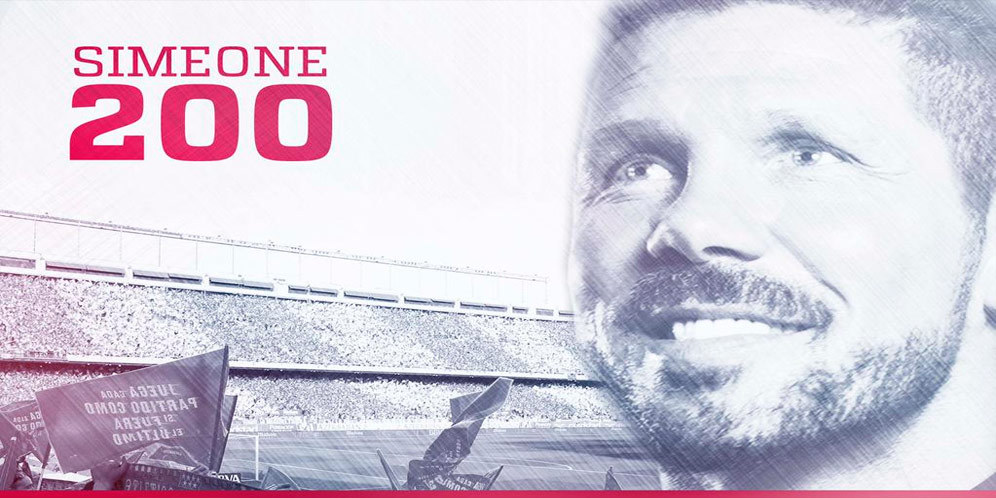 200 Laga Simeone, Terbaik Dalam Sejarah Atletico 200 Laga Simeone, Terbaik Dalam Sejarah Atletico