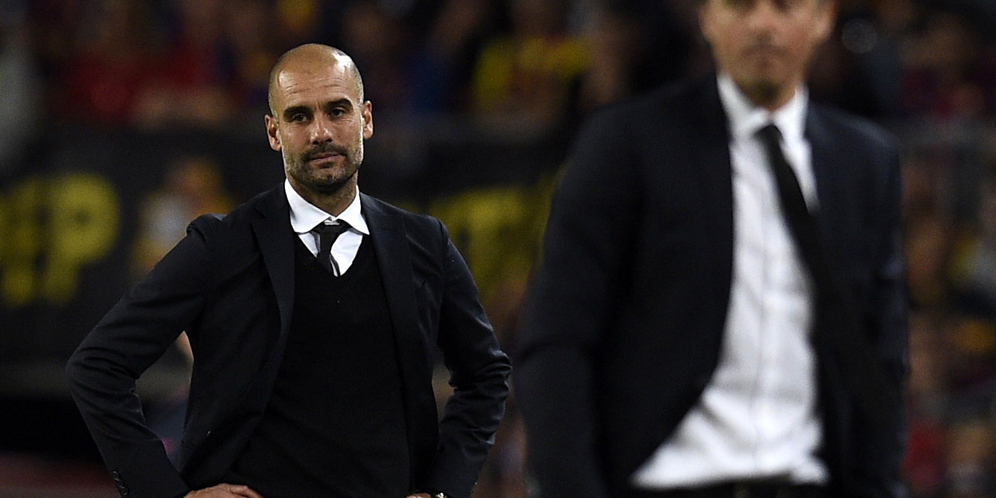 Guardiola Stress Lihat Gol Messi Guardiola Stress Lihat Gol Messi