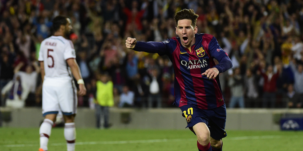 Messi: Barca Beruntung Cetak Gol Messi: Barca Beruntung Cetak Gol