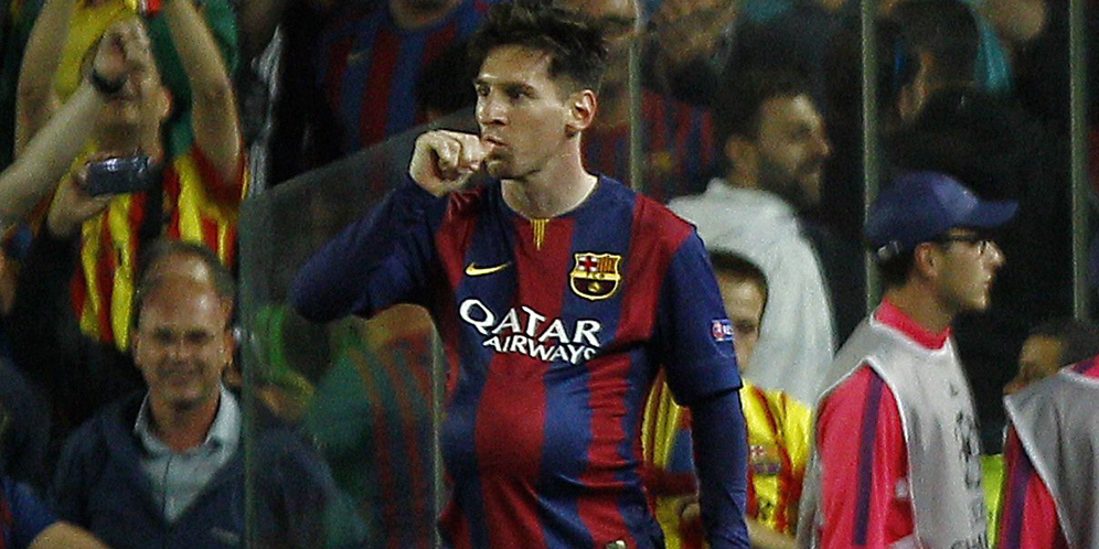 Messi Dedikasikan Gol Indahnya untuk Sang Calon Bayi Messi Dedikasikan Gol Indahnya untuk Sang Calon Bayi