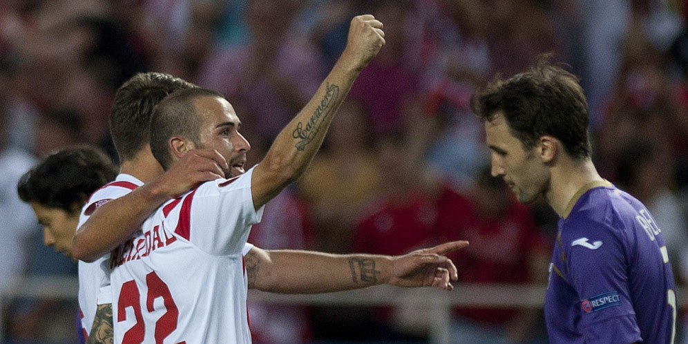 Fiorentina 'Lenyap' Setelah Gol Kedua Sevilla Fiorentina 'Lenyap' Setelah Gol Kedua Sevilla