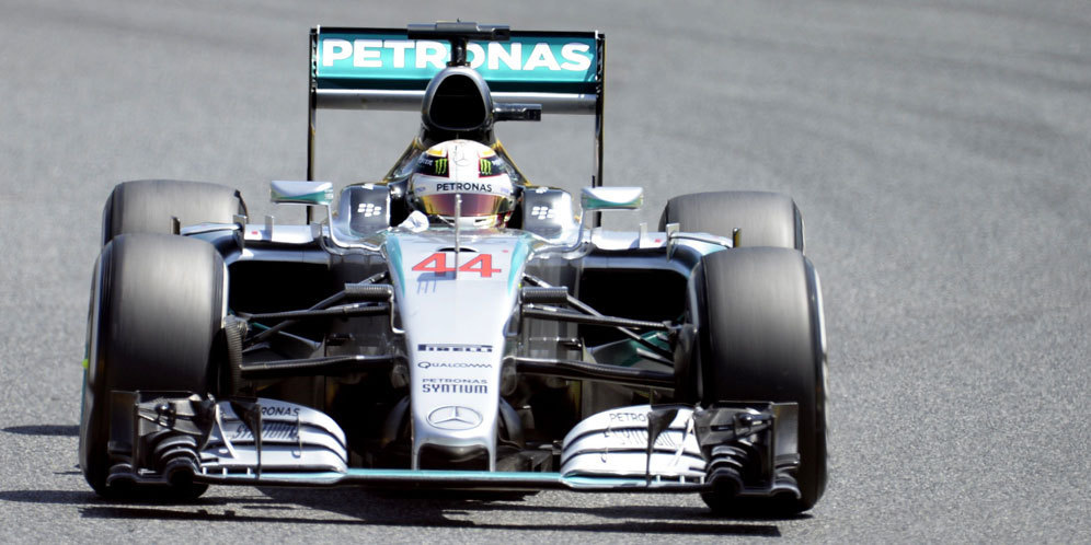 Hamilton 'Pasrah' Finis Kedua di F1 GP Spanyol Hamilton 'Pasrah' Finis Kedua di F1 GP Spanyol