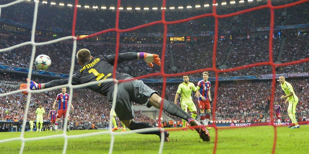 Ter Stegen: Barca Kehilangan Kendali Pada Babak Kedua Ter Stegen: Barca Kehilangan Kendali Pada Babak Kedua