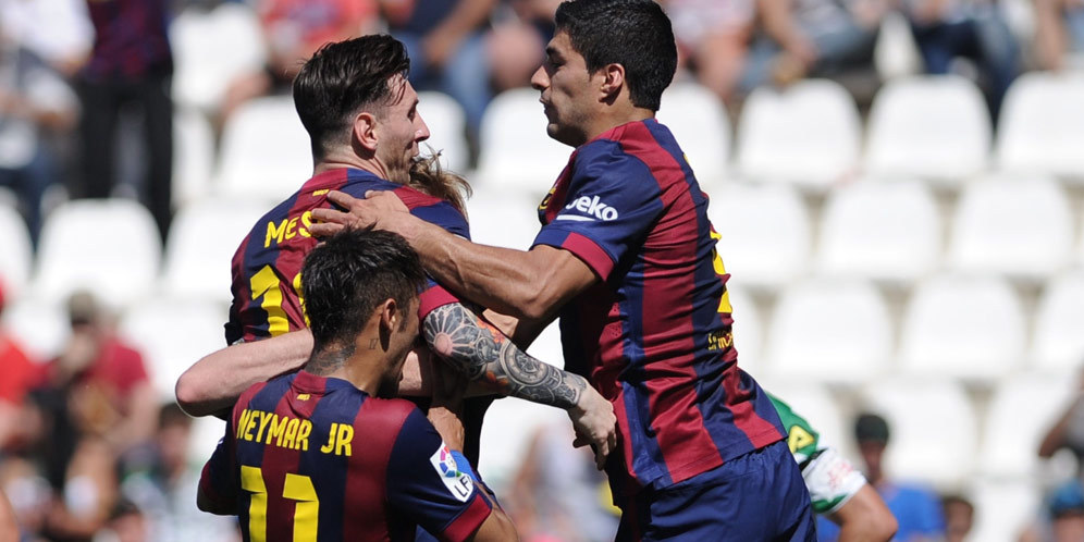 Kehebatan Trio MSN Barcelona Bikin Pique Takjub Kehebatan Trio MSN Barcelona Bikin Pique Takjub