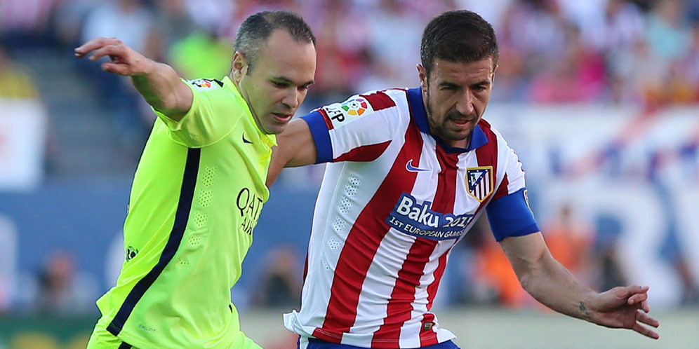 Kapten Atleti Beri Selamat Kepada Barca Kapten Atleti Beri Selamat Kepada Barca