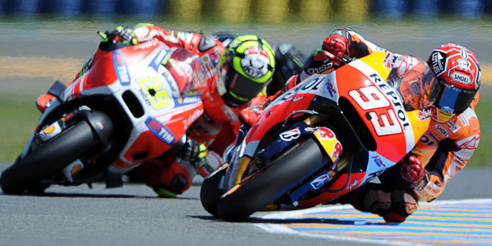 Sengit Lawan Iannone, Marquez Nostalgia Moto2 Sengit Lawan Iannone, Marquez Nostalgia Moto2