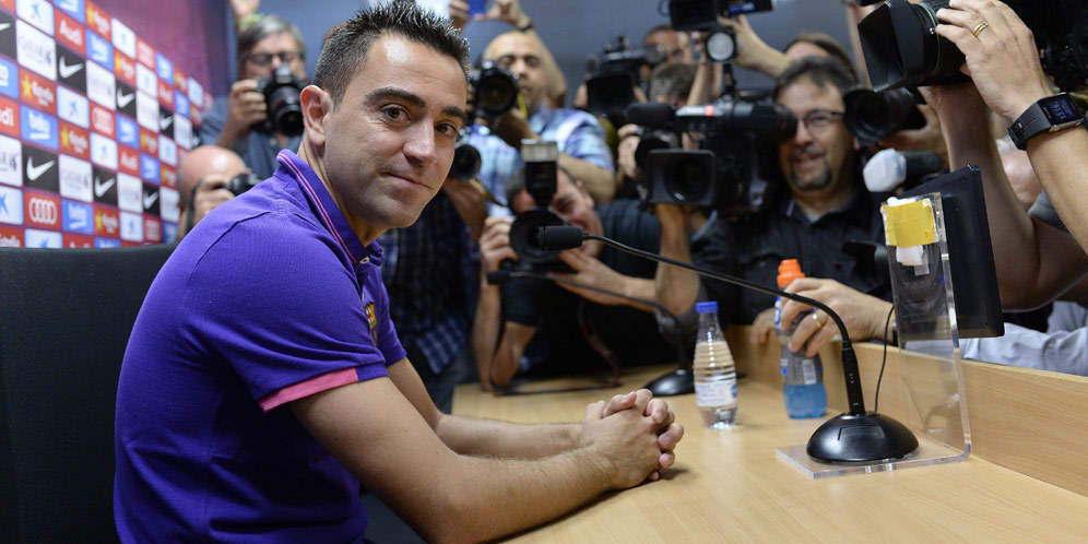 Xavi Rahasiakan Keputusan Pindah dari Rekan Setim Xavi Rahasiakan Keputusan Pindah dari Rekan Setim