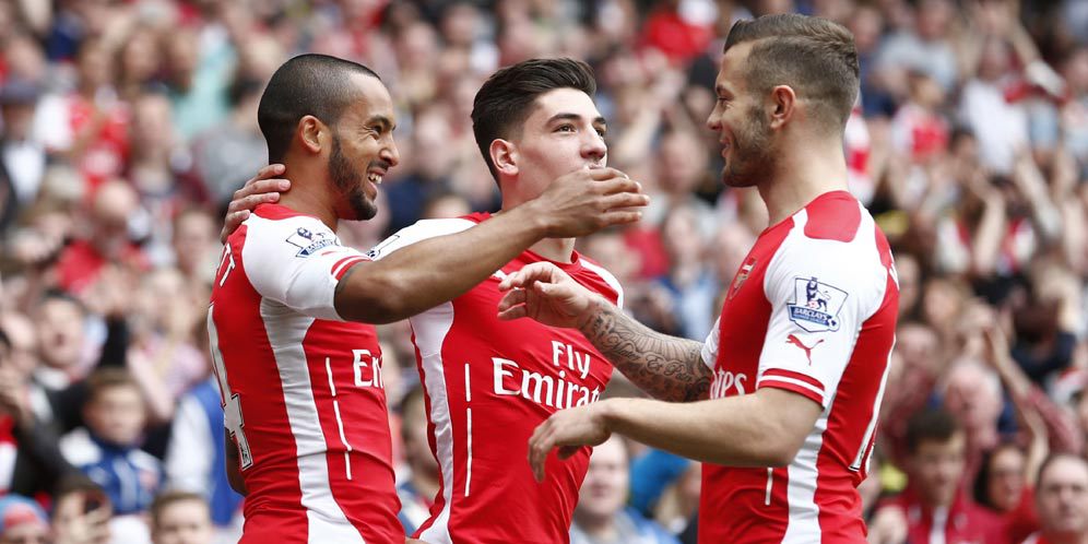 Ini Alasan Walcott dan Wilshere Rayakan Gol Dengan Fisioterapis Arsenal Ini Alasan Walcott dan Wilshere Rayakan Gol Dengan Fisioterapis Arsenal