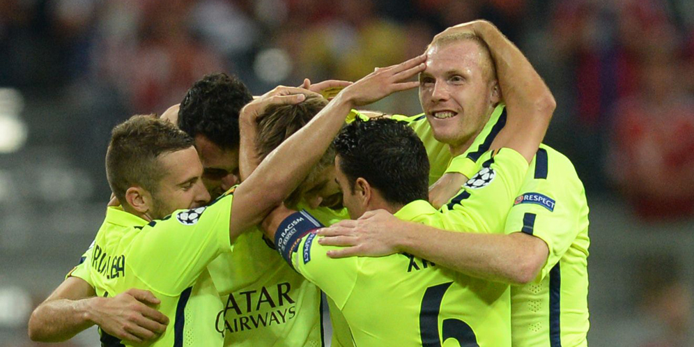 Rayakan Trofi La Liga, Barca Gelar Makan Bersama Rayakan Trofi La Liga, Barca Gelar Makan Bersama