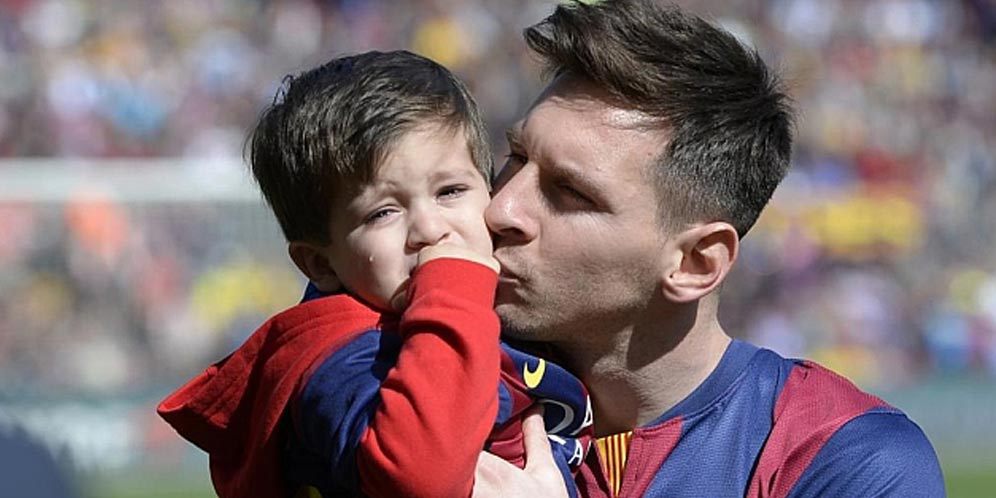 Thiago Messi Ejek dan Perdaya Cristiano Ronaldo Thiago Messi Ejek dan Perdaya Cristiano Ronaldo
