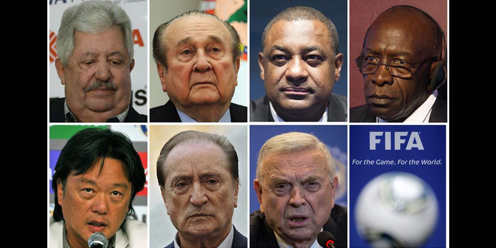 Malu Ditangkap, Petinggi FIFA Ditutupi Sprei Malu Ditangkap, Petinggi FIFA Ditutupi Sprei