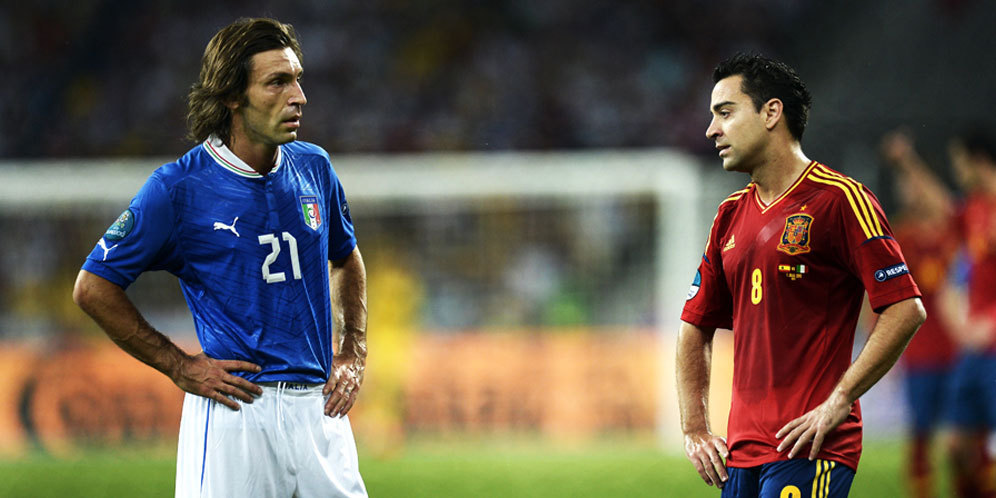 Pirlo dan Xavi, Olimpus-nya Sepak Bola Pirlo dan Xavi, Olimpus-nya Sepak Bola