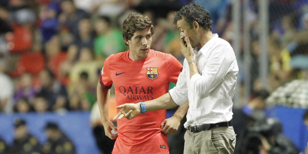 Diincar Duo Milan, Barca Tak Lepaskan Sergi Roberto Diincar Duo Milan, Barca Tak Lepaskan Sergi Roberto