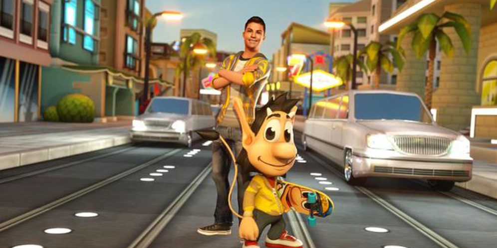Game Ronaldo Ajak Fans Kucing-kucingan dengan Paparazzi Game Ronaldo Ajak Fans Kucing-kucingan dengan Paparazzi
