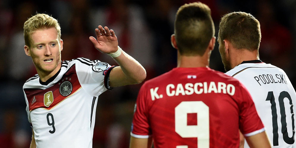 Hasil Gibraltar vs Jerman: Skor 0-7 Hasil Gibraltar vs Jerman: Skor 0-7