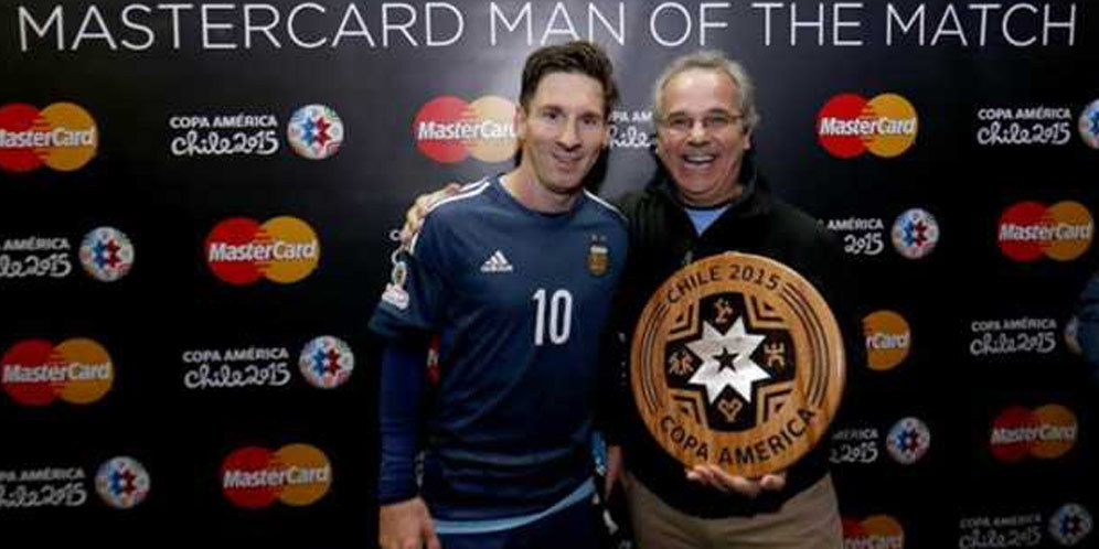 Messi, Lima Laga Empat MVP Messi, Lima Laga Empat MVP
