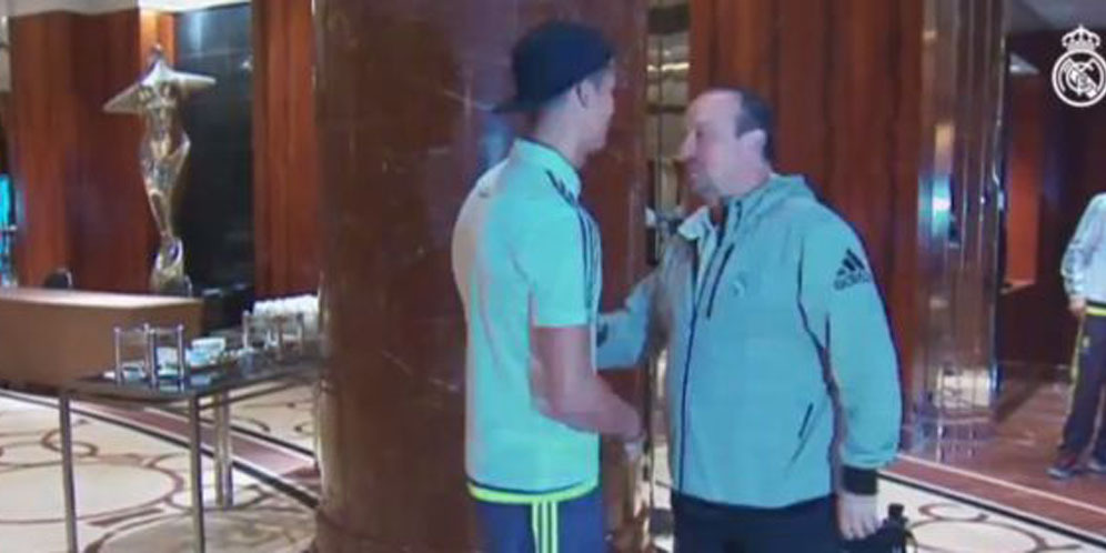 Inilah Pertemuan Perdana Ronaldo & Benitez Inilah Pertemuan Perdana Ronaldo & Benitez