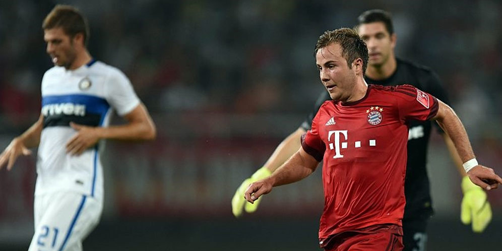 Gol Tunggal Gotze Jungkalkan Inter Gol Tunggal Gotze Jungkalkan Inter