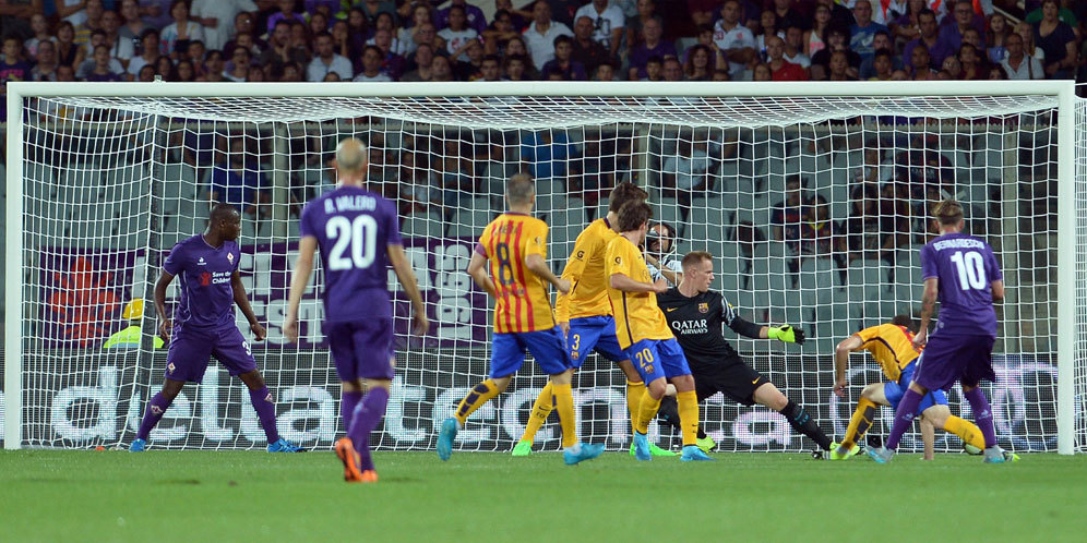 Brace Bernadeschi Berhasil Remukkan Barcelona Brace Bernadeschi Berhasil Remukkan Barcelona