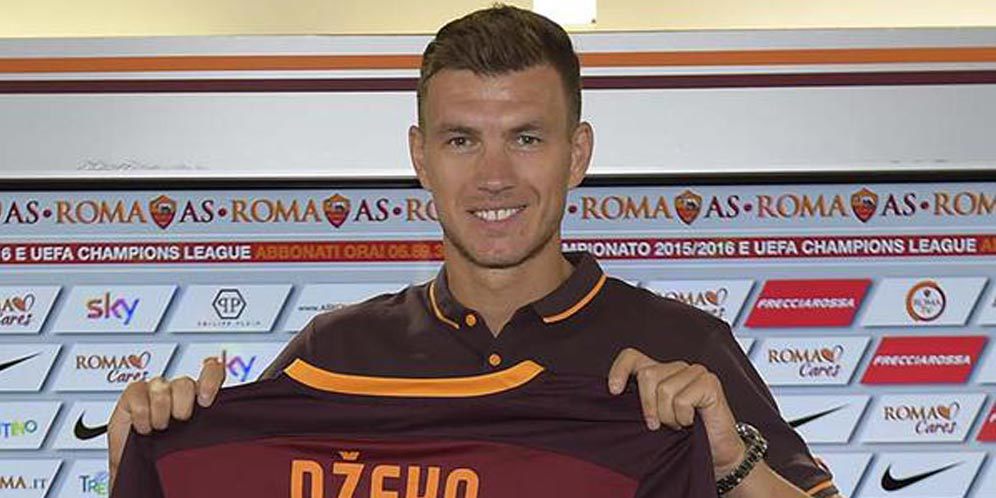 Pindah ke Roma, Dzeko Mengaku Dirayu Miralem Pjanic Pindah ke Roma, Dzeko Mengaku Dirayu Miralem Pjanic