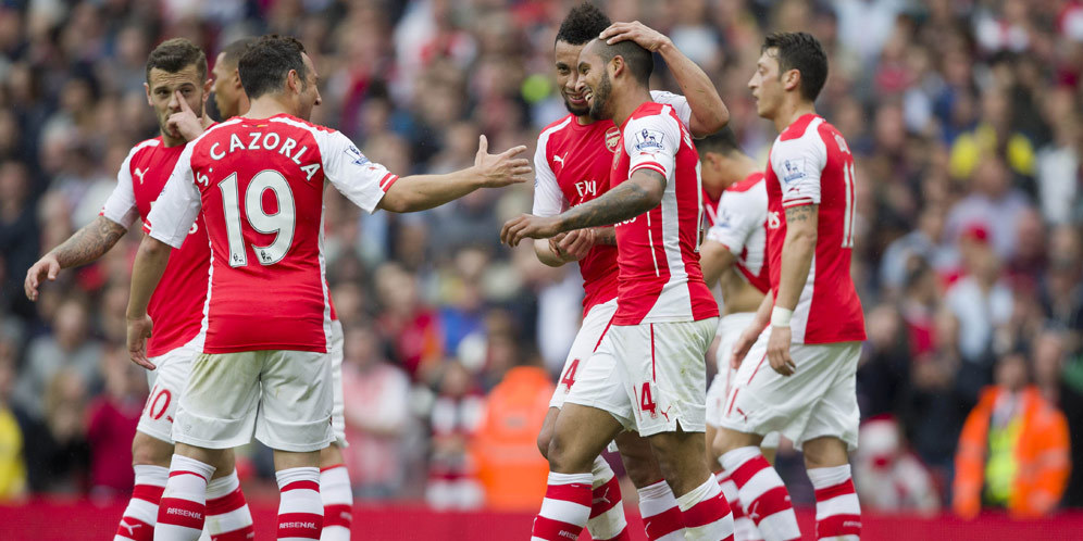 Lima Pemain Arsenal Masuk Dalam London's Team of The Week Lima Pemain Arsenal Masuk Dalam London's Team of The Week