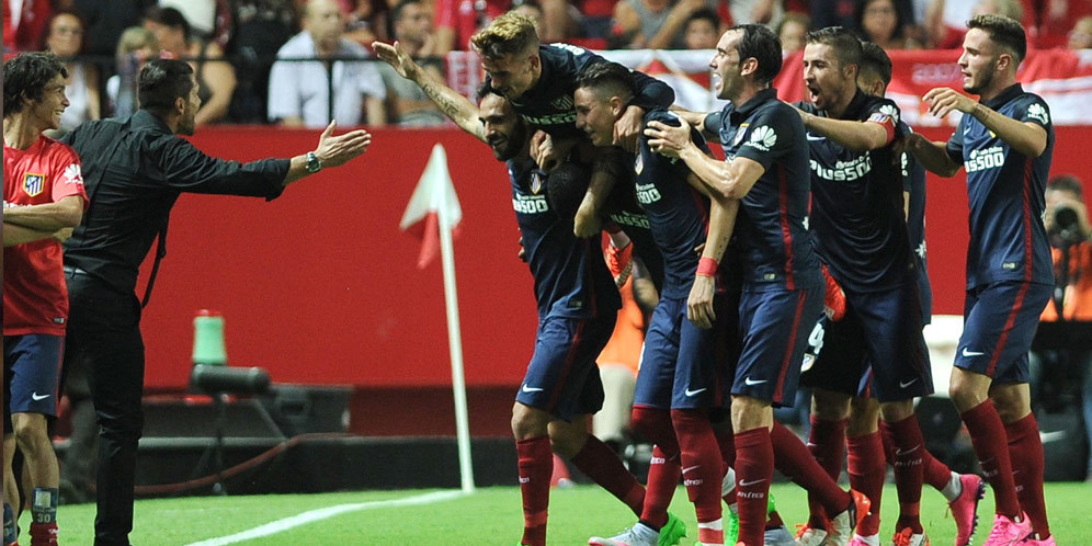 Bantai Sevilla, Diego Simeone Bahagia Bantai Sevilla, Diego Simeone Bahagia