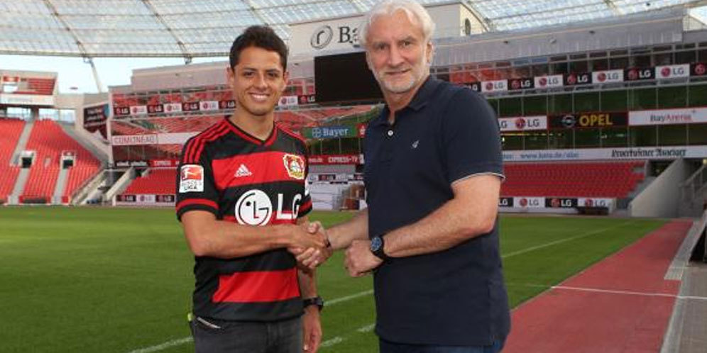 Chicharito Kejar Kebahagiaan di Leverkusen Chicharito Kejar Kebahagiaan di Leverkusen