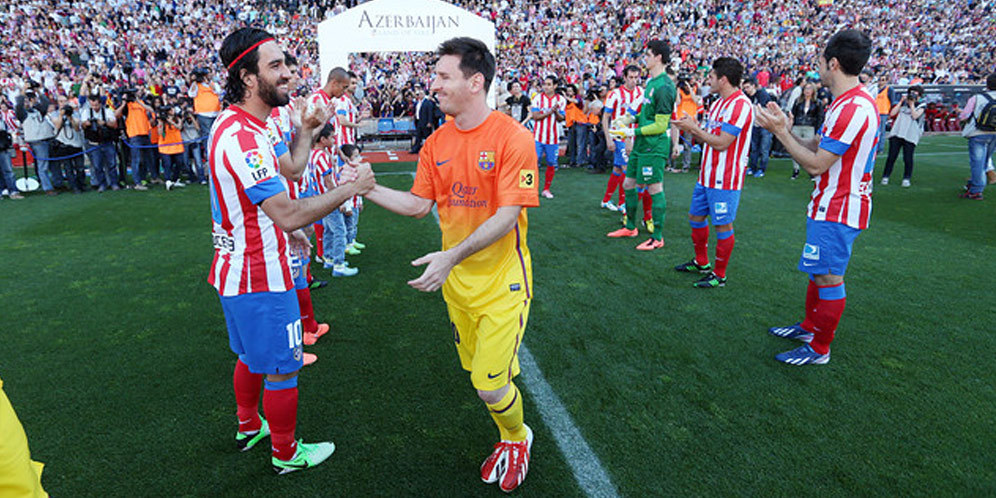 Barca dan Atletico Akan Kenakan Kaos Solidaritas untuk Suriah Barca dan Atletico Akan Kenakan Kaos Solidaritas untuk Suriah