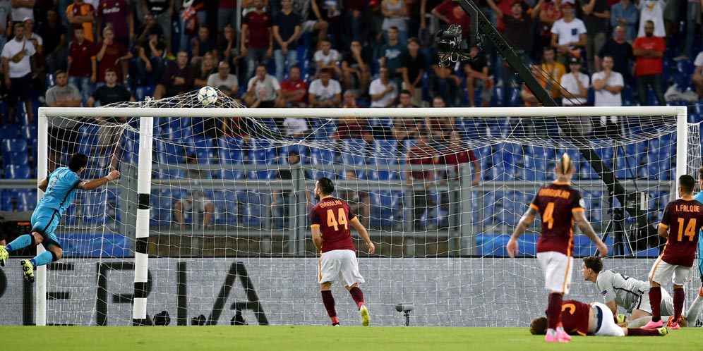 Highlights Liga Champions: AS Roma 1-1 Barcelona Highlights Liga Champions: AS Roma 1-1 Barcelona
