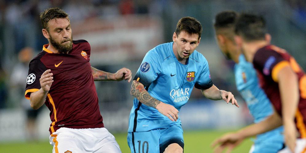 Trauma Dihajar Bayern, Roma Tampil Defensif Lawan Barca Trauma Dihajar Bayern, Roma Tampil Defensif Lawan Barca