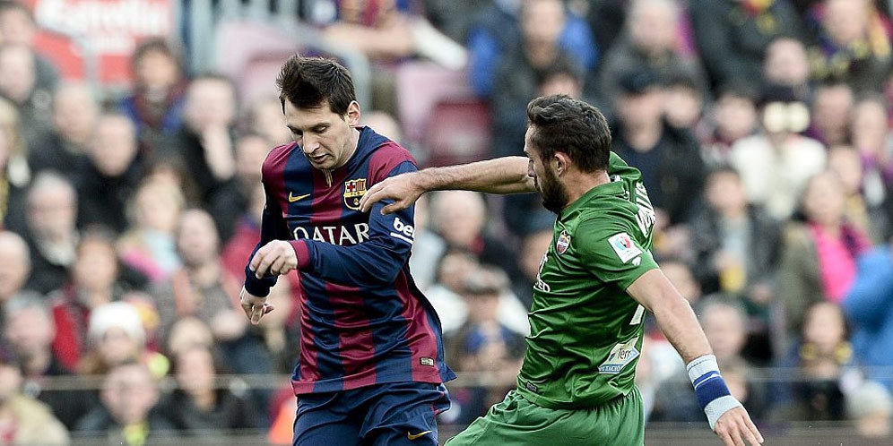Mateo Messi 'Tandai' Gol Perdana di Camp Nou Mateo Messi 'Tandai' Gol Perdana di Camp Nou
